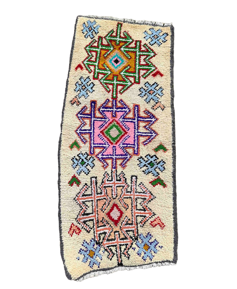 Beni Ouarain tæppe.