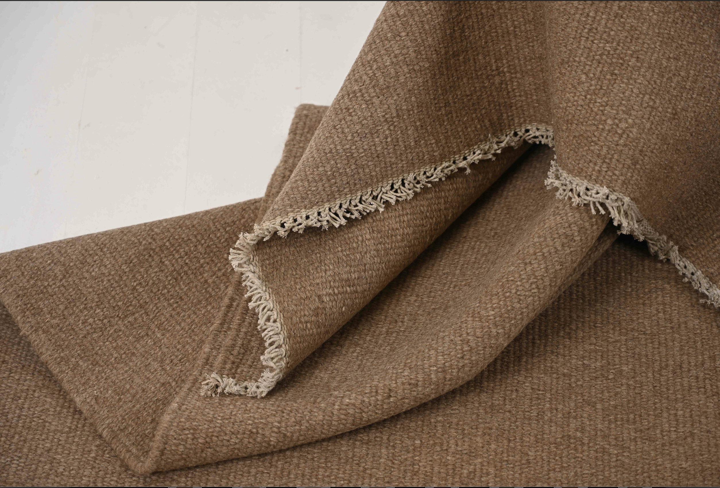 Camel uldtæppe – Hue Kollektion