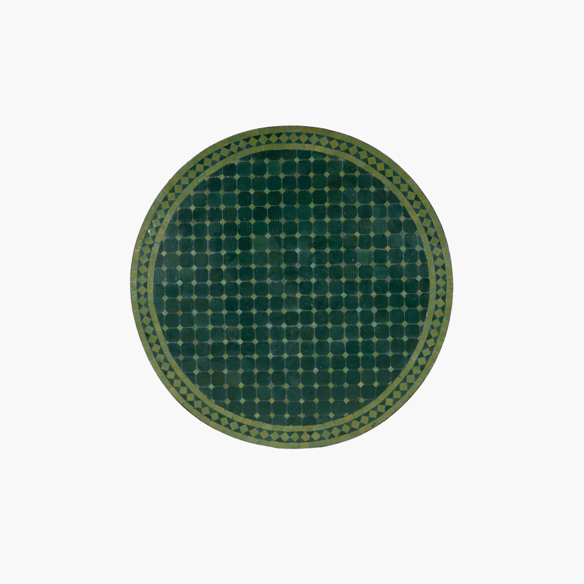 Mosaikbord Mørkegrøn/grøn