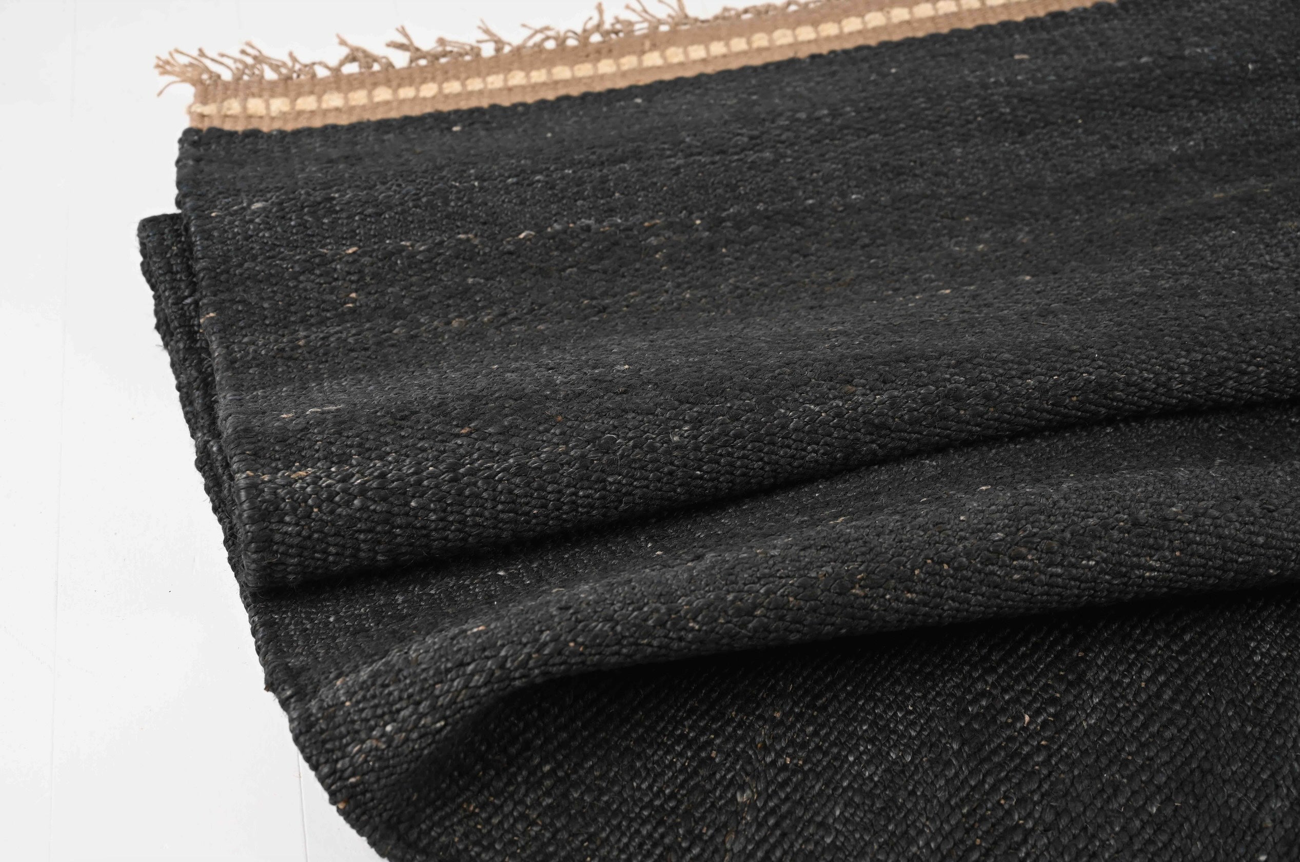 Jute Gulvtæppe –Mørkeblå – Marineblå