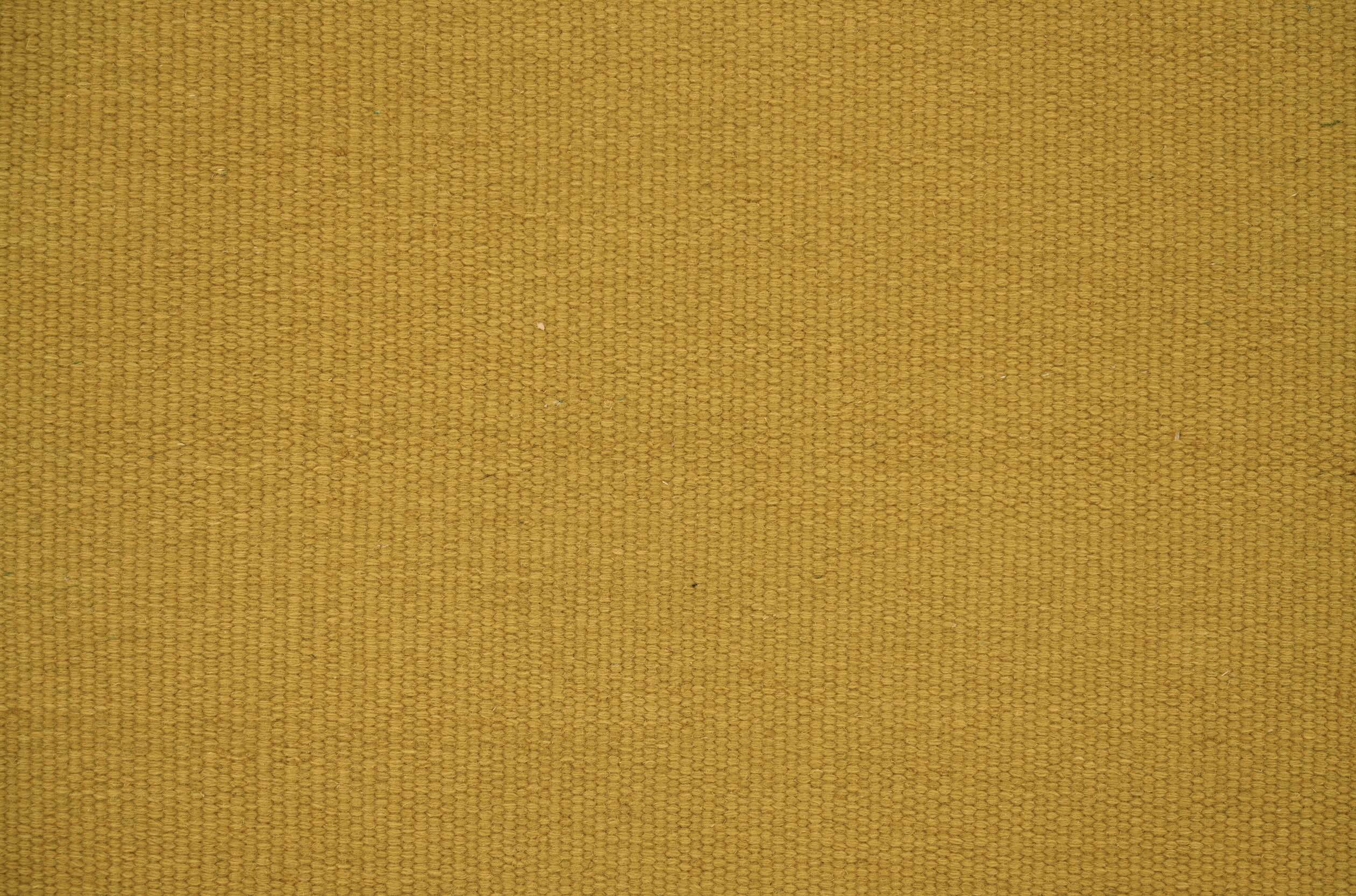 Mustard yellow uldtæppe – Hue Kollektion